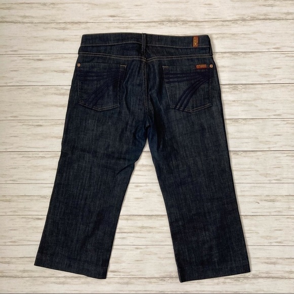 7 for All Mankind Dojo Crop Jeans | Size 29 - Picture 1 of 4